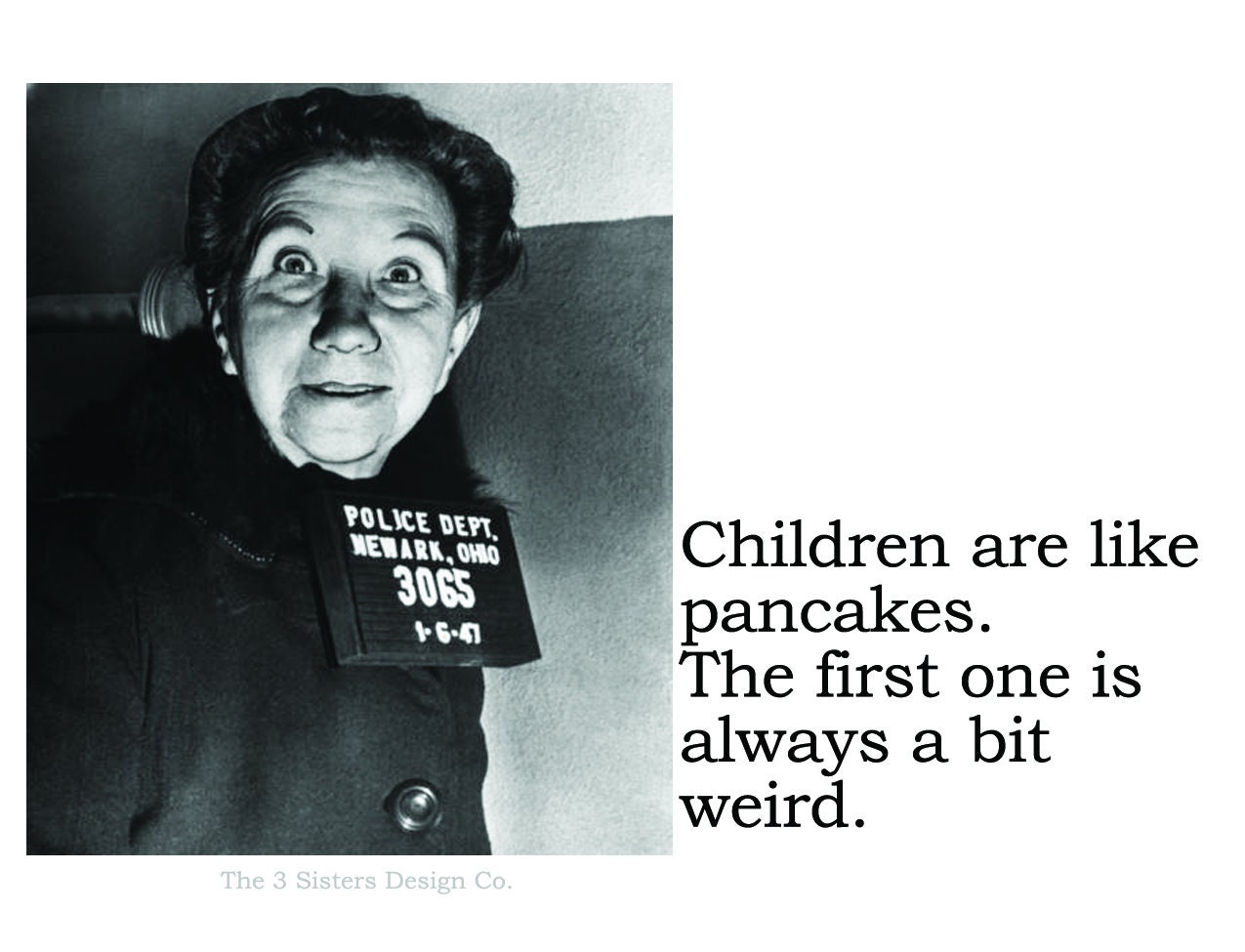 Big House Sticker Children Are Like Pancakes. the First One - Etsy