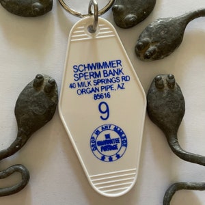 Schwimmer Sperm Bank Key Fob