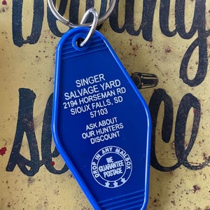 Supernatural Salvage Yard Fob