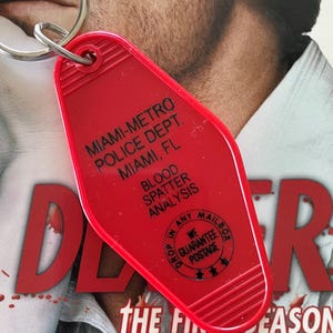 Blood Spatter Analysis Key Fob
