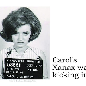 Big House Sticker, Carol&#39;s Xanax was kicking in.