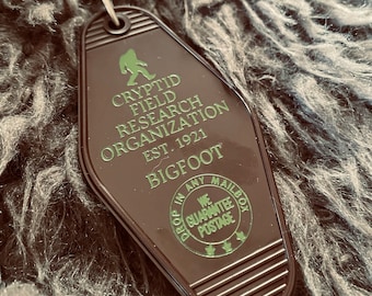 Cryptid Field Research Org. (Bigfoot) Key Fob