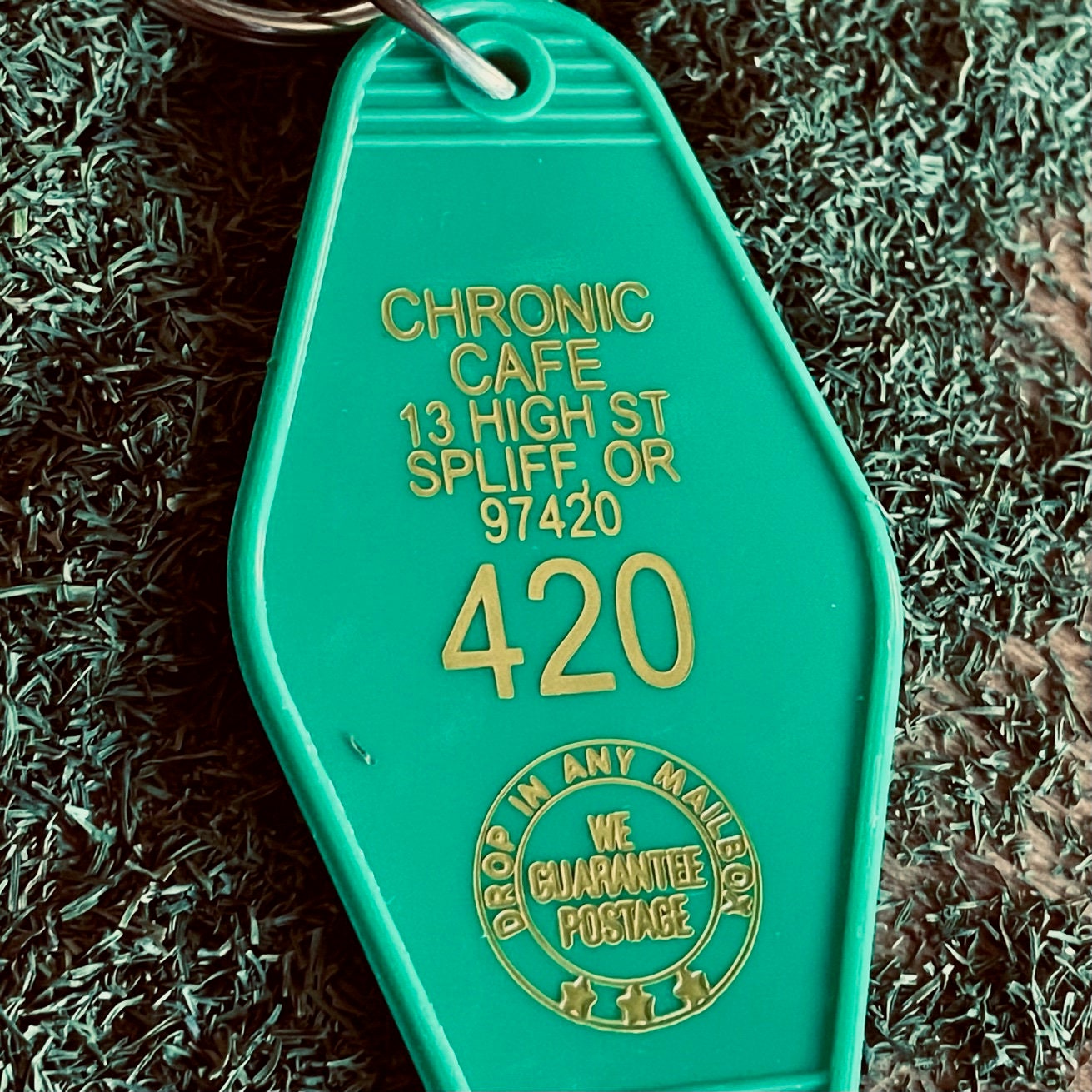 Chronic Cafe Key Fob