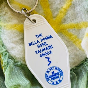 Greek Island Vacation Fob