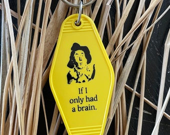 If I Only Had a Brain Fob - Etsy