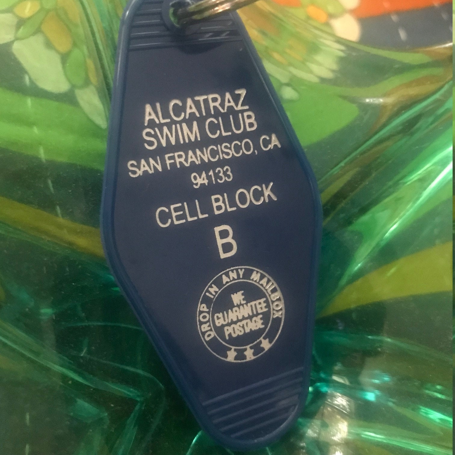 Alcatraz Swim Club Fob