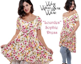 Lourdes Sophie Flare Dress with Pockets