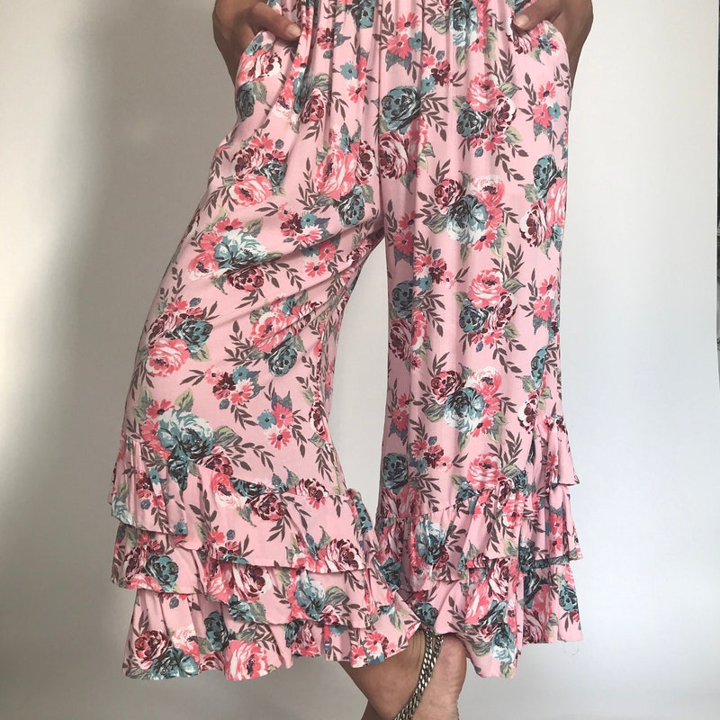 Preorder - Moon Petal Ruffle Pants main image 0