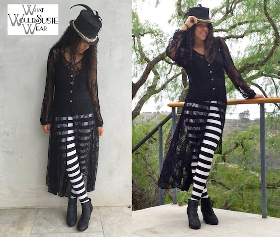 Lace clearance duster jacket