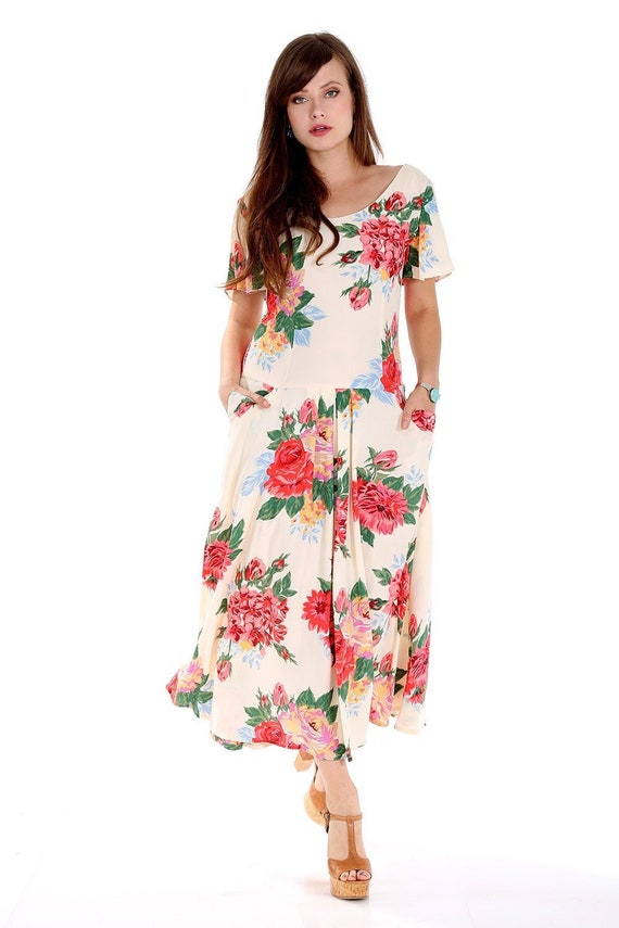 drop waist flounce dress Hudson Flounce Dress