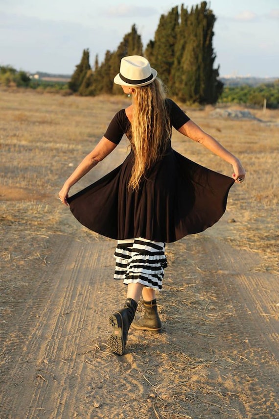 high low flare dress Crepe High Low Fit and Flare Dress with Jacket