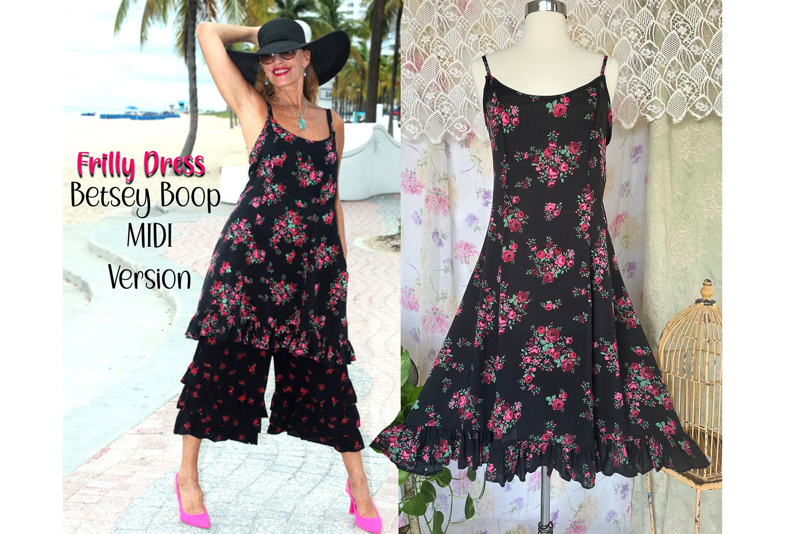Black rose tetra jurk hotsell