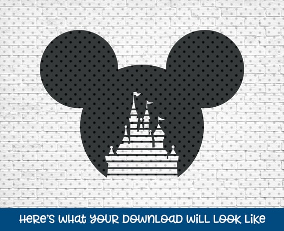 Download Mickey Head Disney World Disneyland Svg Files For Cricut Etsy
