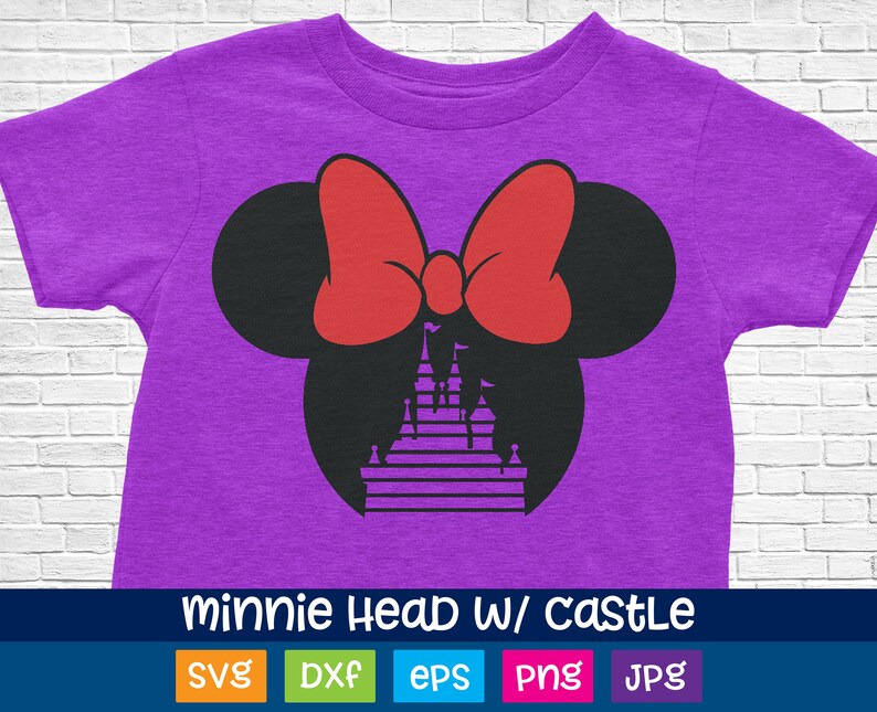 Free Free 346 Disney Minnie Head Svg SVG PNG EPS DXF File
