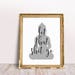 Printable Art, Let That Shit Go buddha, Typography Art, Inspirational ...