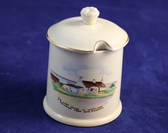 Mustard Pot Crown Devon Fieldings Souvenir The Last House in Scotland