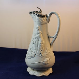 Samuel Alcock Naomi and her Daughters in Law Parianware Jug