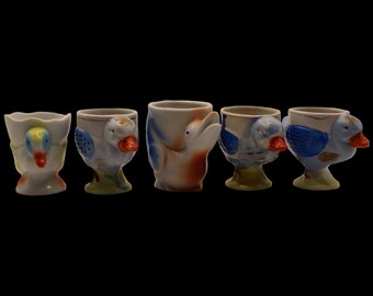 Vintage Easter Egg Cups (5)