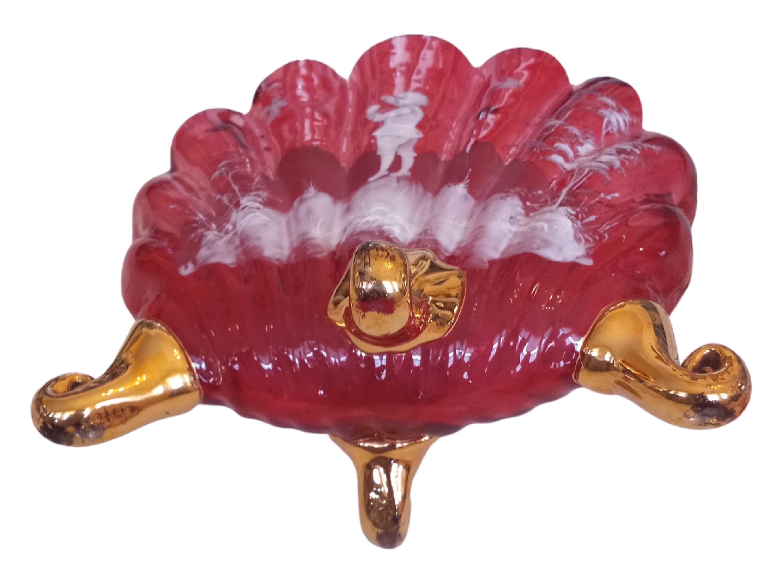 Mary Gregory Cranberry Vase Ruby Glass Vase - Etsy