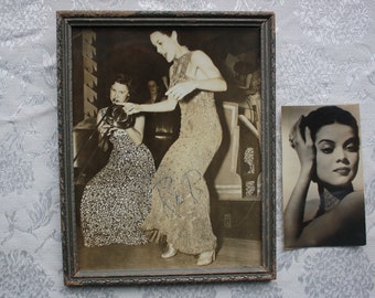 Rita Rio, Dona Drake, Rita Shaw, Photographs, Signature, Actress Souvenir