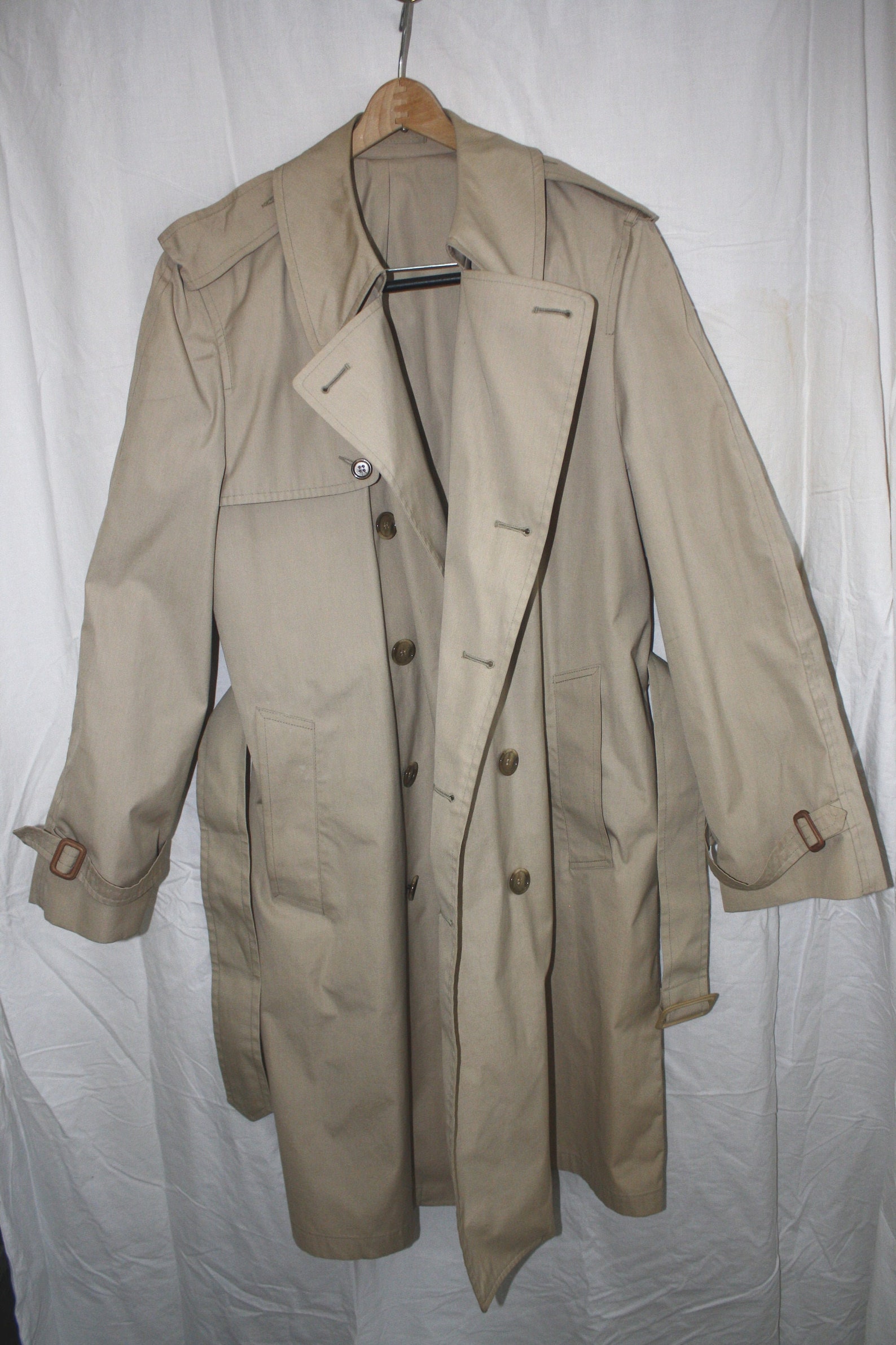 Vintage London Fog Men's Overcoat Raincoat 40 Regular | Etsy