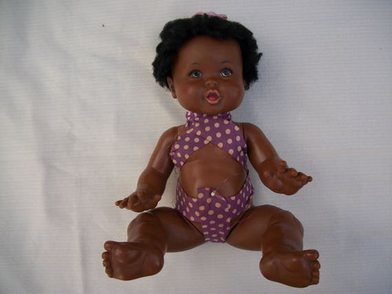 vintage black baby doll