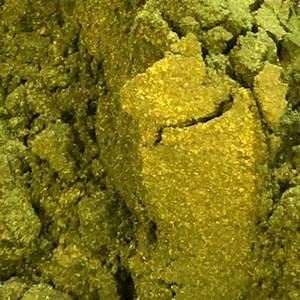 Olive Yellow Mica - Ethically Sourced and Cruelty Free