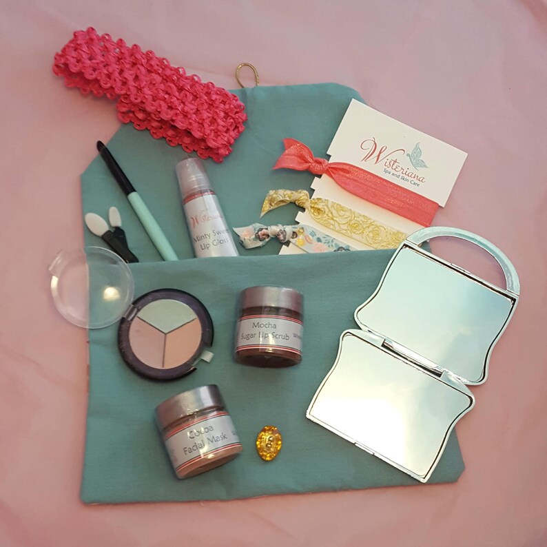 Tween Spa Facial and Makeup Gift Set Tween Girl Birthday Etsy