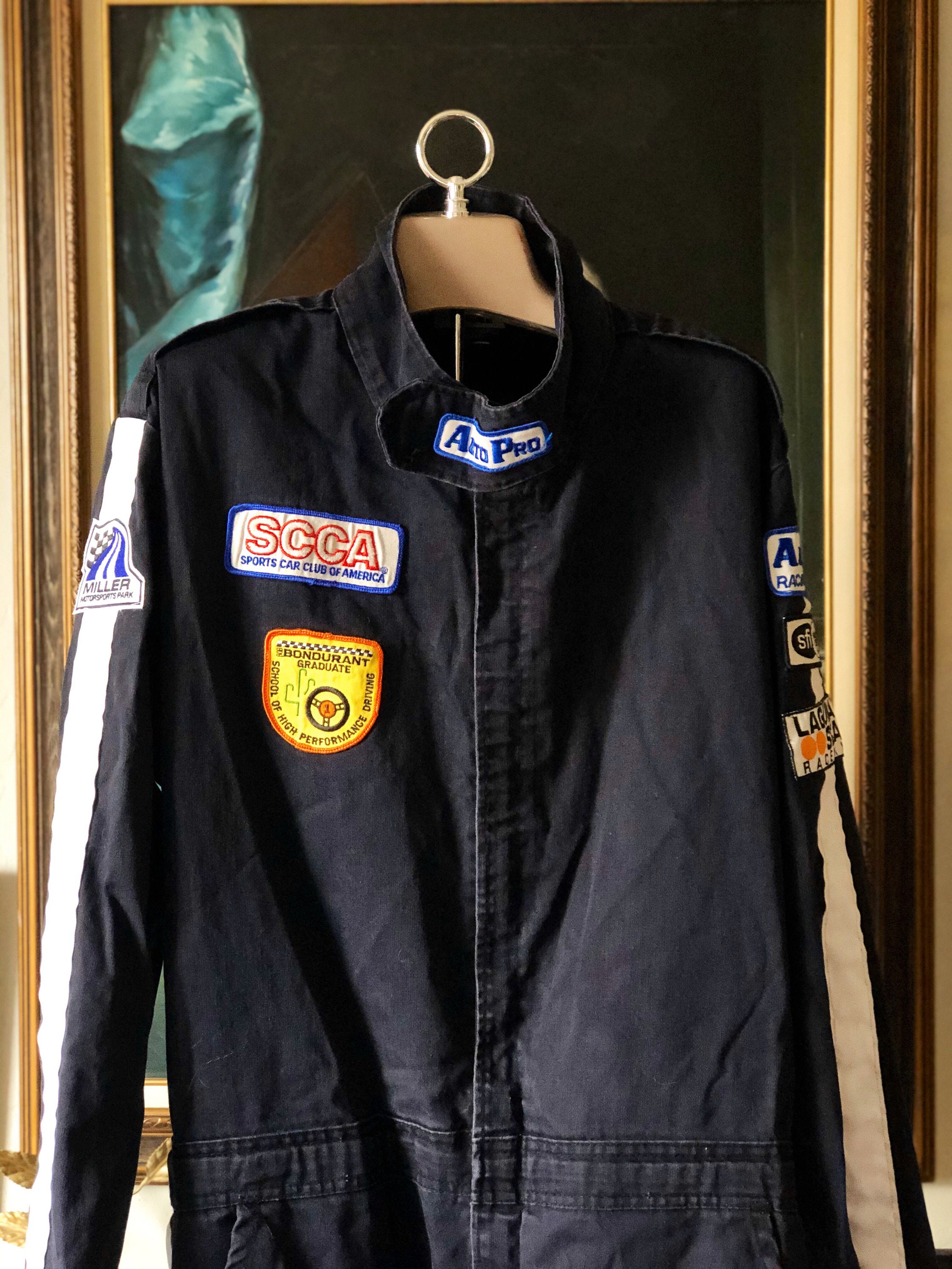 Vintage Indie Racing Coverall With Patches - Etsy