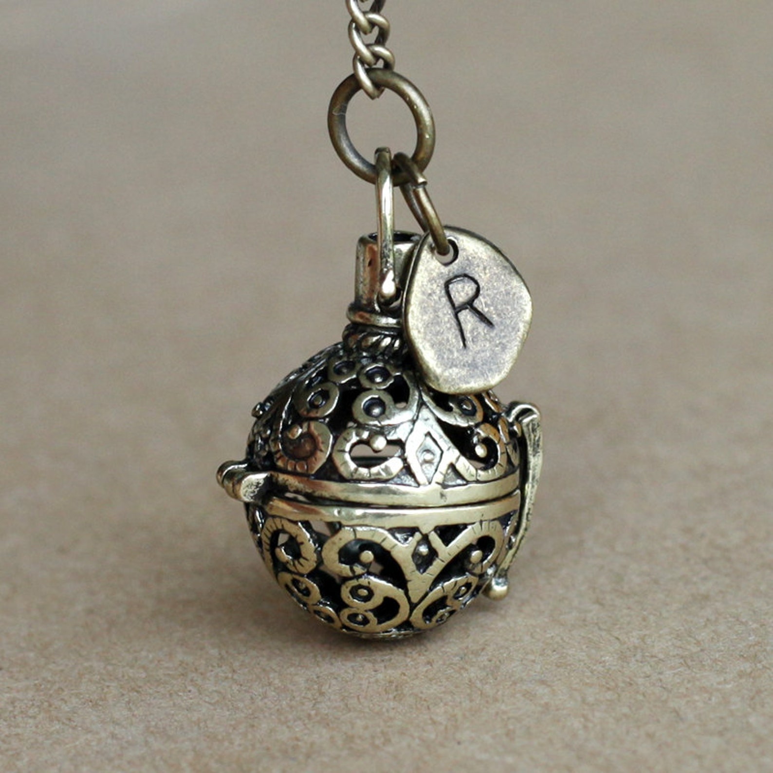 Secret Message Keychain boyfriends Gift antique brass Etsy