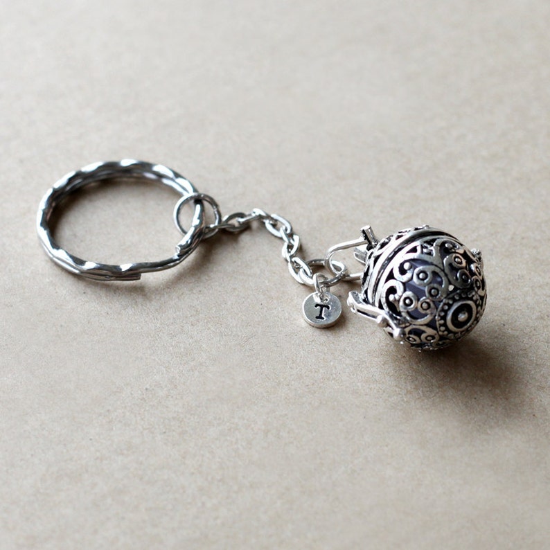 Secret Message Keychain boyfriends Gift antique silver Etsy