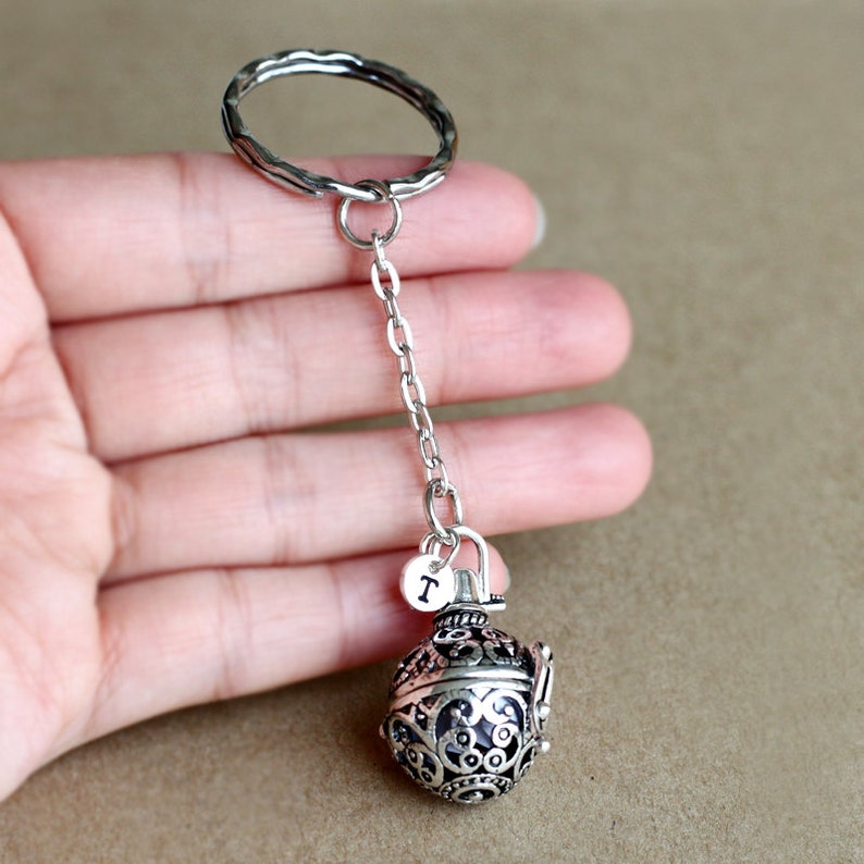 Secret Message Keychain boyfriends Gift antique silver Etsy