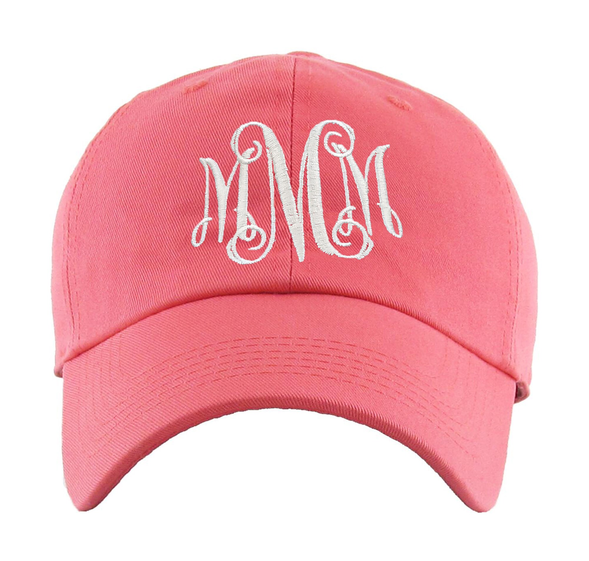Monogram Hat Monogram Cap Personalized Hat Monogram Etsy