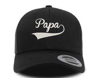 Papa Hat, Papa Snapback Hat, Dad Hat, Fathers Day Hat, Dad Hat Embroidered, Fathers Day Gift, Personalized Hat, Custom Hat, Custom Text Hat