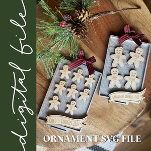Grandma&#39;s Cookies Ornament SVG file