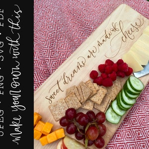 Charcuterie SVG file Funny Cheese svg