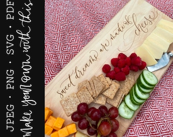 Charcuterie SVG file Funny Cheese svg