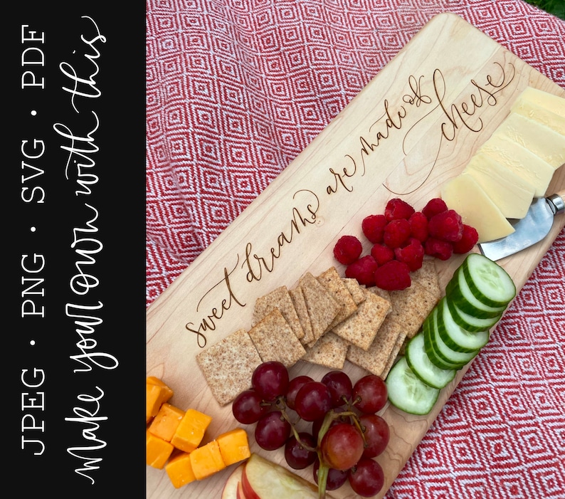 Charcuterie SVG File Funny Cheese Svg Etsy India