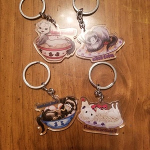Noodley Ones Keychains