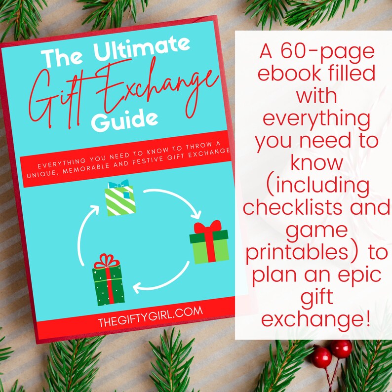 The Ultimate Gift Exchange Guide White Elephant Gift Exchange Ideas and Tips Digital Ebook PDF