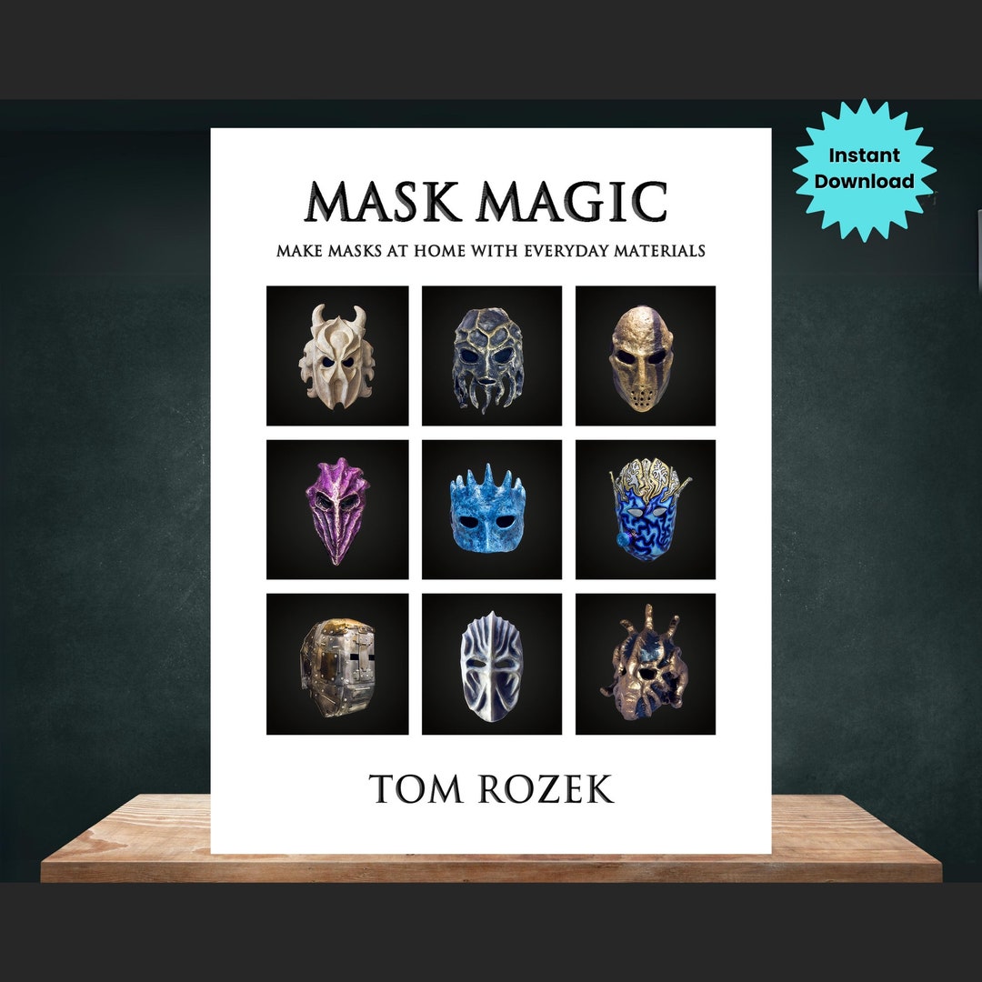 Mask Magic: Make Masks at Home With Everyday Materials - Etsy