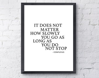 How Slowly You Go Etsy
