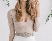 Champagne Wedding Sash Bridal Belt Nude Wedding Dress Belt Wedding Belts Sashes Bridal Dress Sash Opal Swarovski Crystal Sash