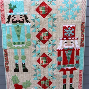 Nutty Christmas PDF Quilt Pattern Christmas Nutcracker image 1