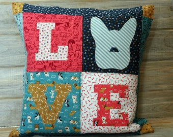 Puppy Love and Kitty Love Pillow Pattern {Puppy} {Kitty}{PDF}