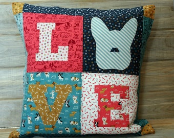 Patrón de almohada Puppy Love y Kitty Love {Puppy} {Kitty}{PDF}