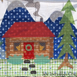 Home at the Cabin {Digital Pattern}