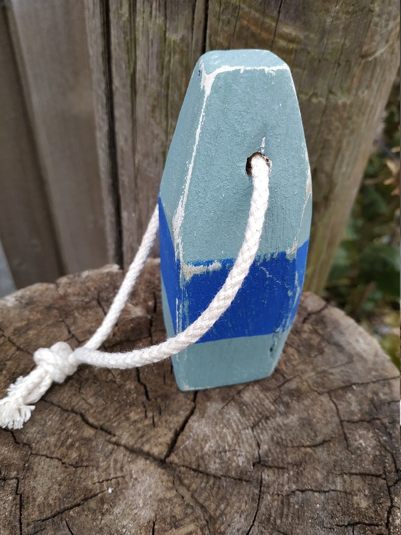 Nautical Fishing Wooden Lobster Pot Float Buoy Door Stop | Etsy