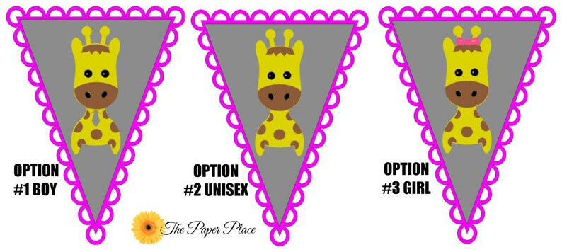 Giraffe Baby Shower Twins Baby Banner Giraffe Baby Banner Baby Shower Decor Twins Shower Decor Baby Shower Banner Twins Baby Shower