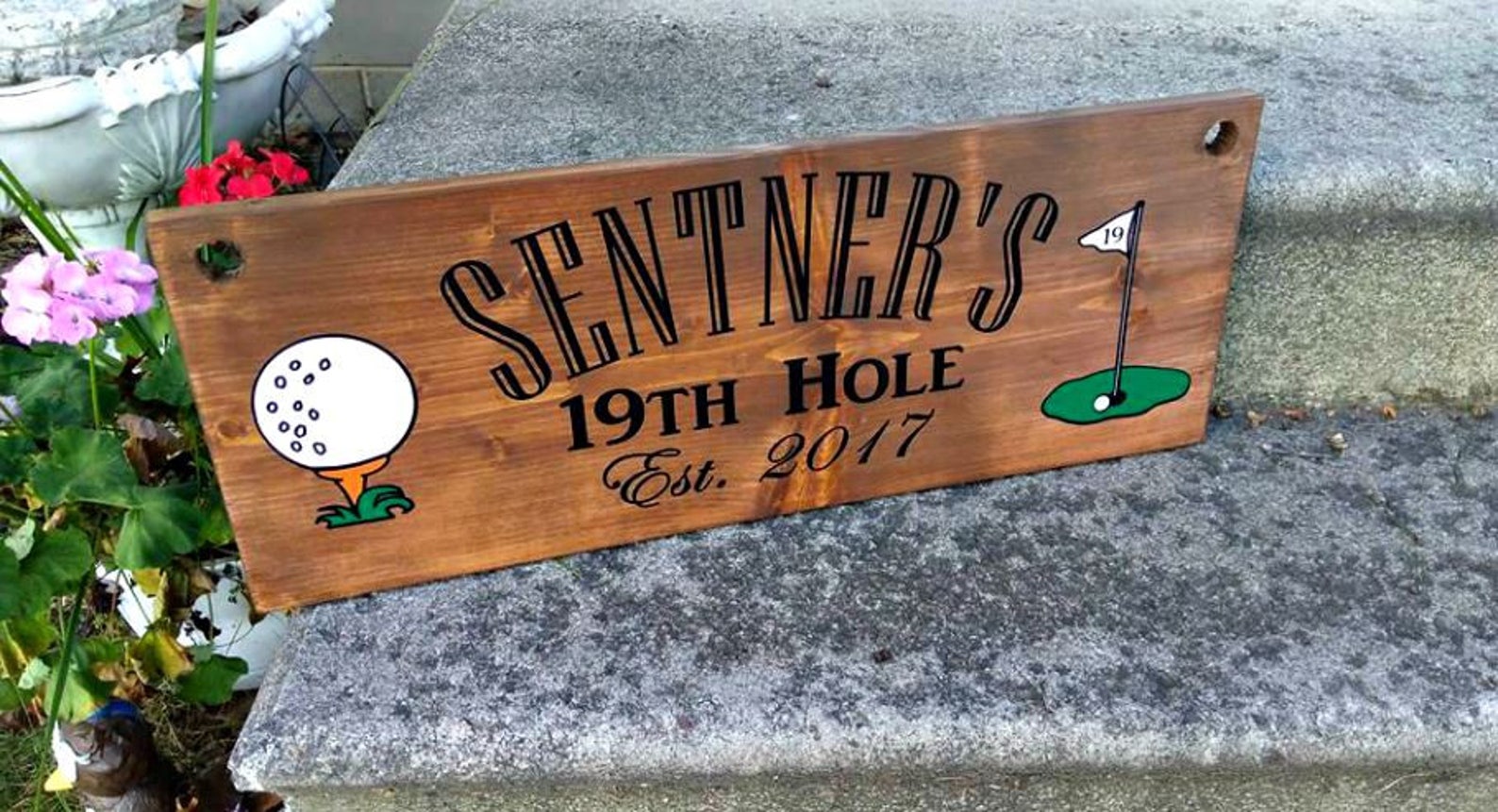 Outdoor Hanging Sign Outside Sign Bar Sign Bar Decor Home Etsy